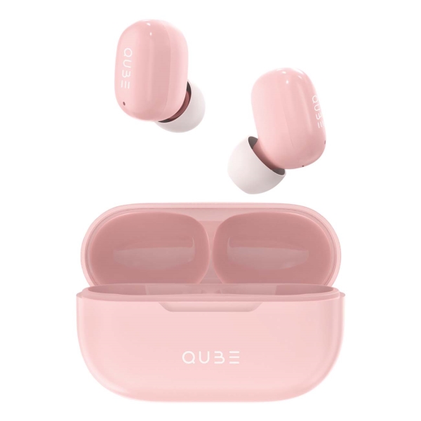 Наушники True Wireless QUB QTWS5PNK Pink