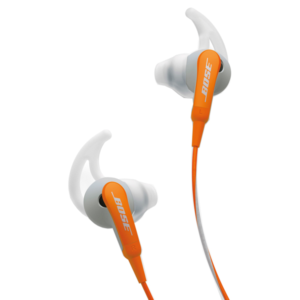 Спортивные наушники Bose SoundSport Orange/Gray to Apple