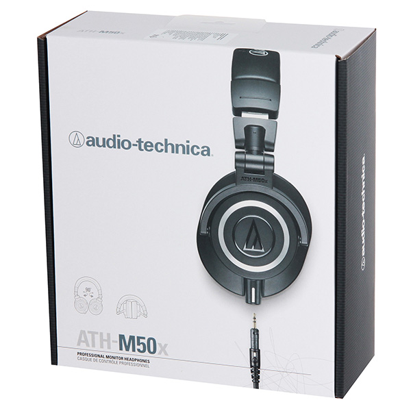 Наушники накладные Audio-Technica ATH-M50X Black