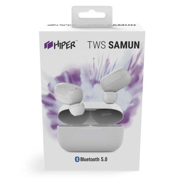 Наушники True Wireless HIPER SAMUN White (HTW-APX2)