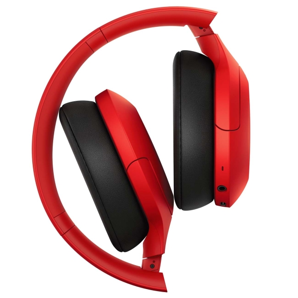 Наушники накладные Bluetooth Sony WH-H910N Red