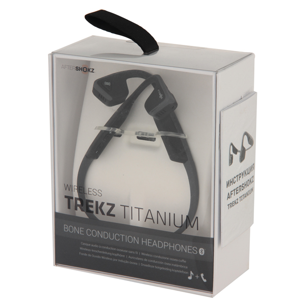 Наушники с костной проводимостью звука AfterShokz Trekz Titanium Slate Gray (AS600)