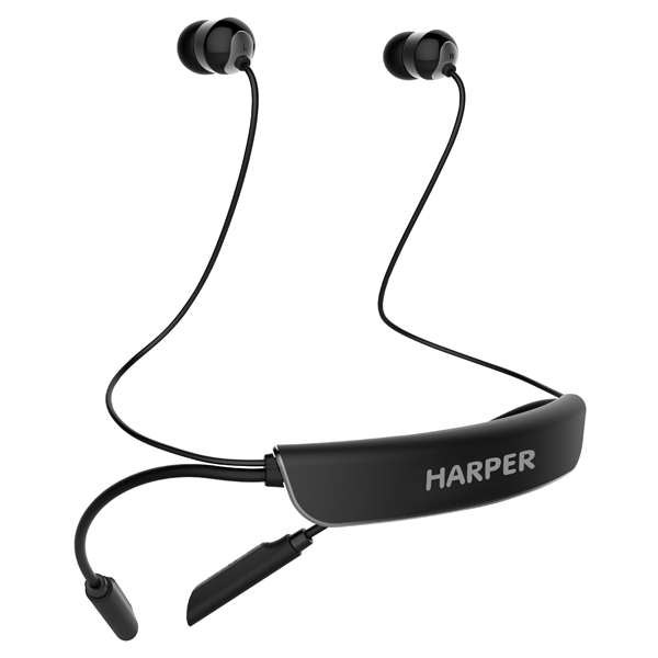 Наушники Bluetooth Harper HB-309 Black