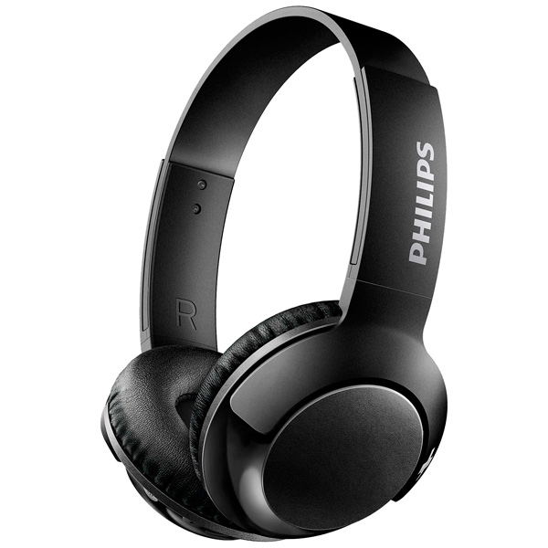 Наушники накладные Bluetooth Philips Bass+ Black (SHB3075BK/00)
