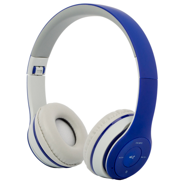 Наушники Bluetooth с MP3 Harper HB-212 Blue