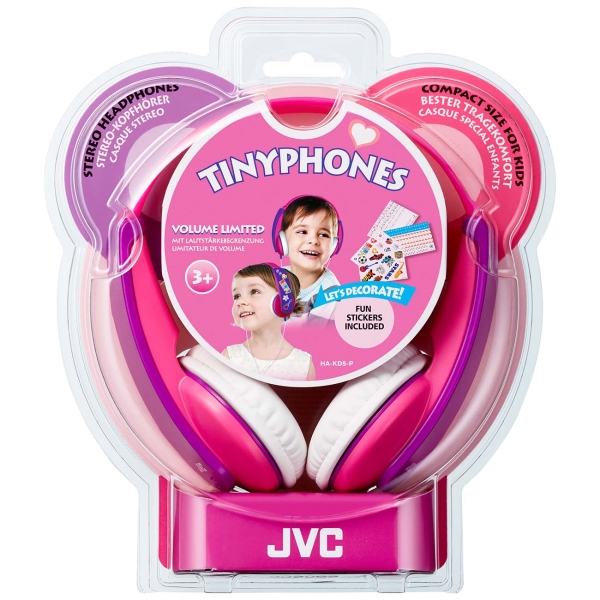 Наушники для детей JVC KIDS Pink/Violet (HA-KD5-P-EF)
