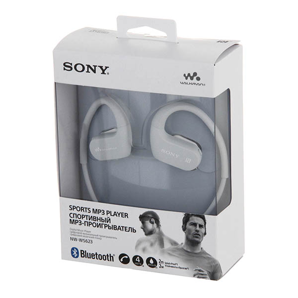Наушники - Плеер Sony NW-WS623/WM