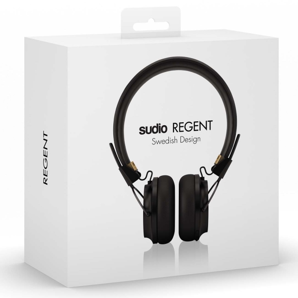 Наушники накладные Bluetooth Sudio Regent II (REGBLK)