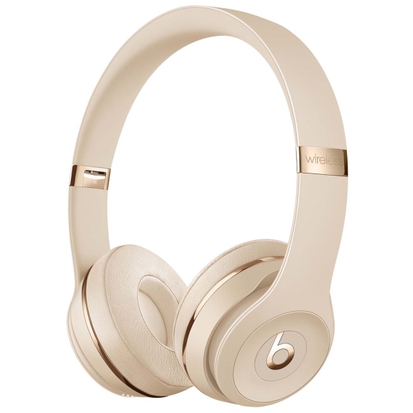 Наушники накладные Bluetooth Beats Solo3 Wireless Satin Gold (MX462EE/A)
