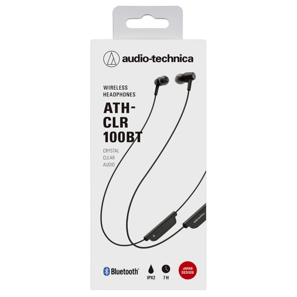 Наушники внутриканальные Bluetooth Audio-Technica ATH-CLR100BT Black