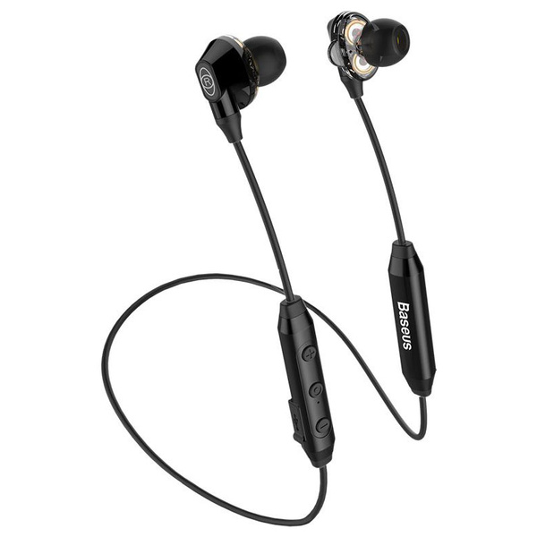 Беспроводные наушники Baseus Encok S10 Dual Dynamic Bluetooth Headset Black