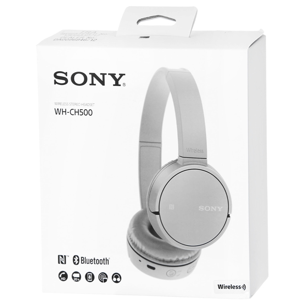 Наушники накладные Bluetooth Sony WH-CH500/HC Gray