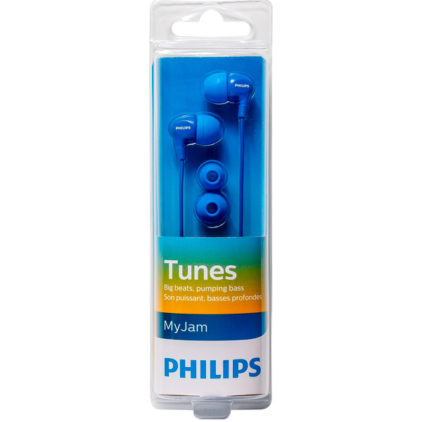 Наушники внутриканальные Philips SHE3550 Blue