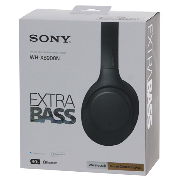 Наушники накладные Bluetooth Sony WH-XB900N Black
