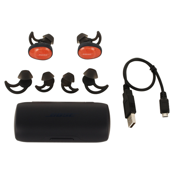 Спортивные наушники Bluetooth Bose SoundSport Free Wireless Orange/Navy