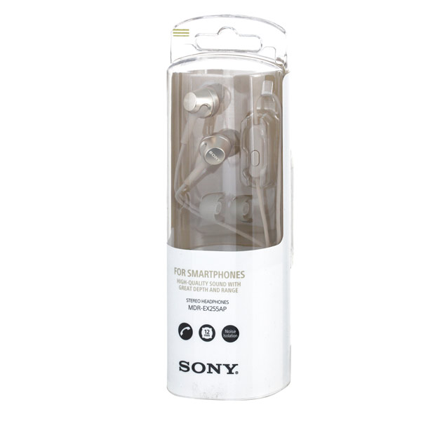 Наушники внутриканальные Sony MDR-EX255AP Gold