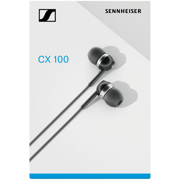 Наушники внутриканальные Sennheiser CX 100 Black